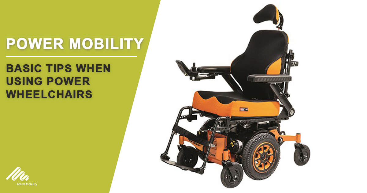 Basic Tips When Using Power Wheelchairs